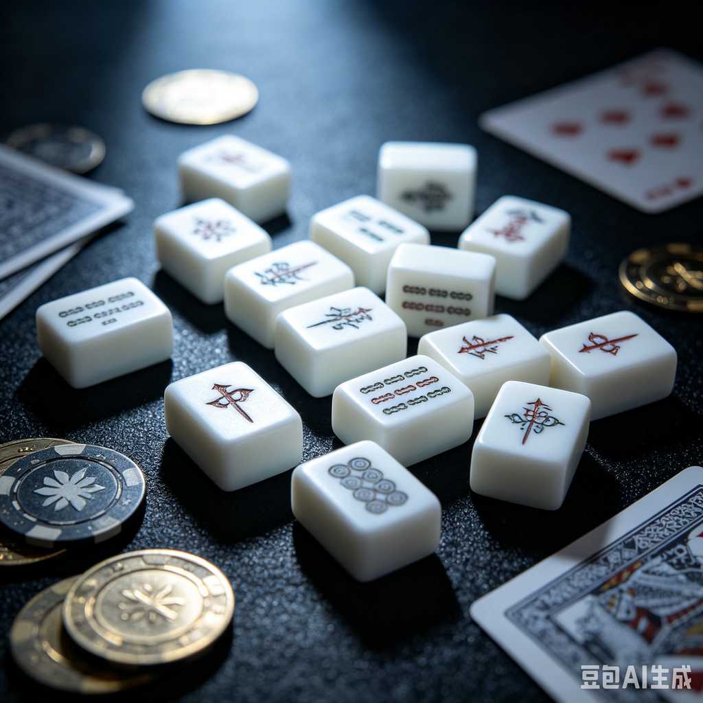 desktop decoration mahjong set