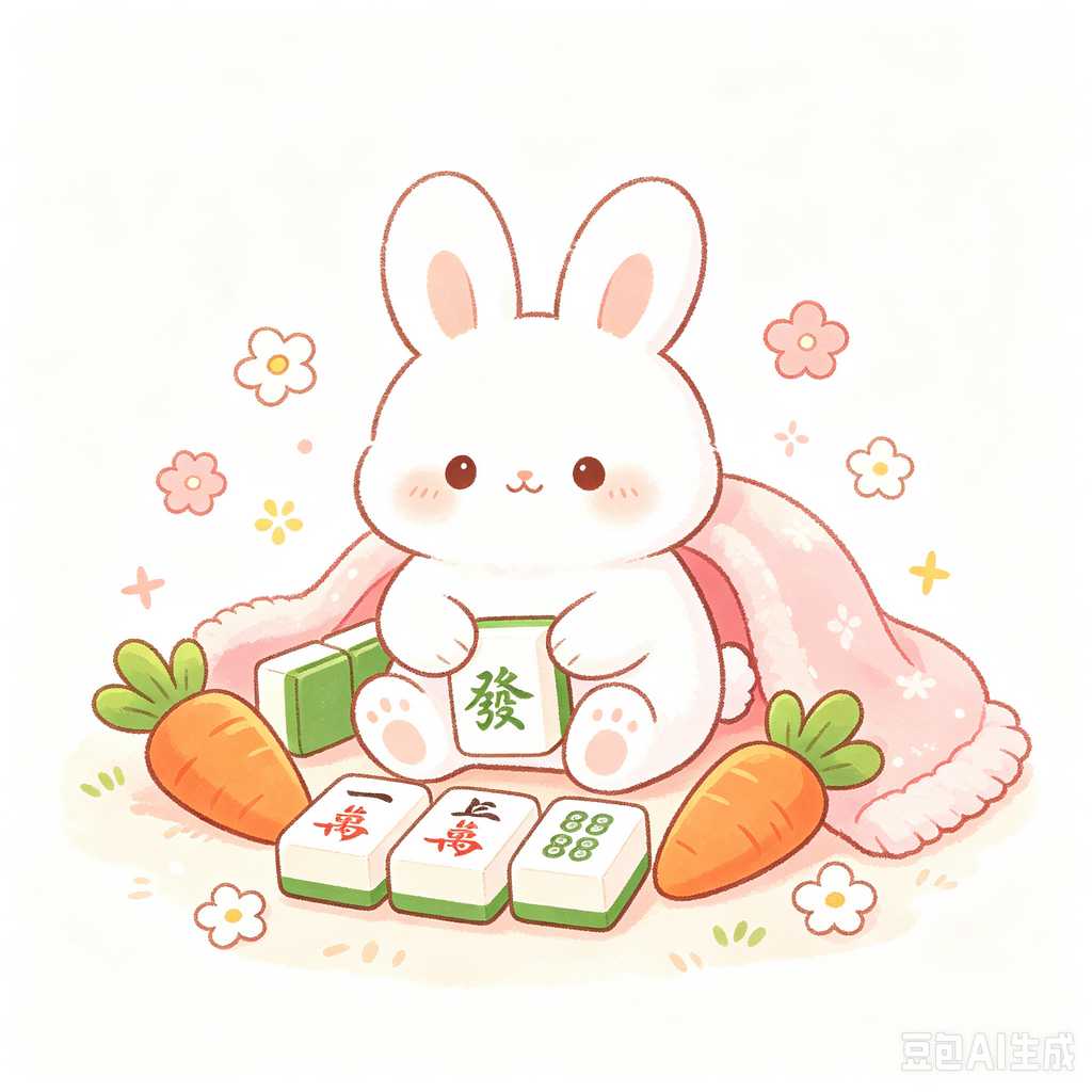 traditional color mahjong set