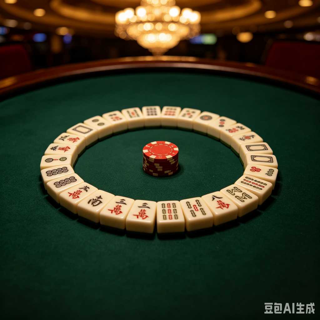 mahjong table mat